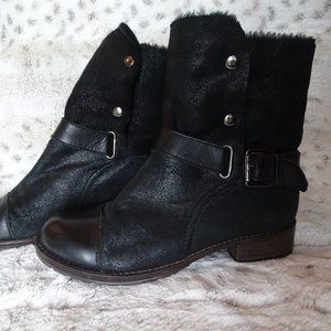 Matt Benson Black Ankle Boots